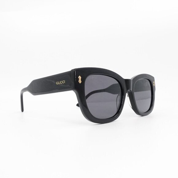 Gucci GG1110 Square Sunglasses Black Gray OS - Picture 13 of 15